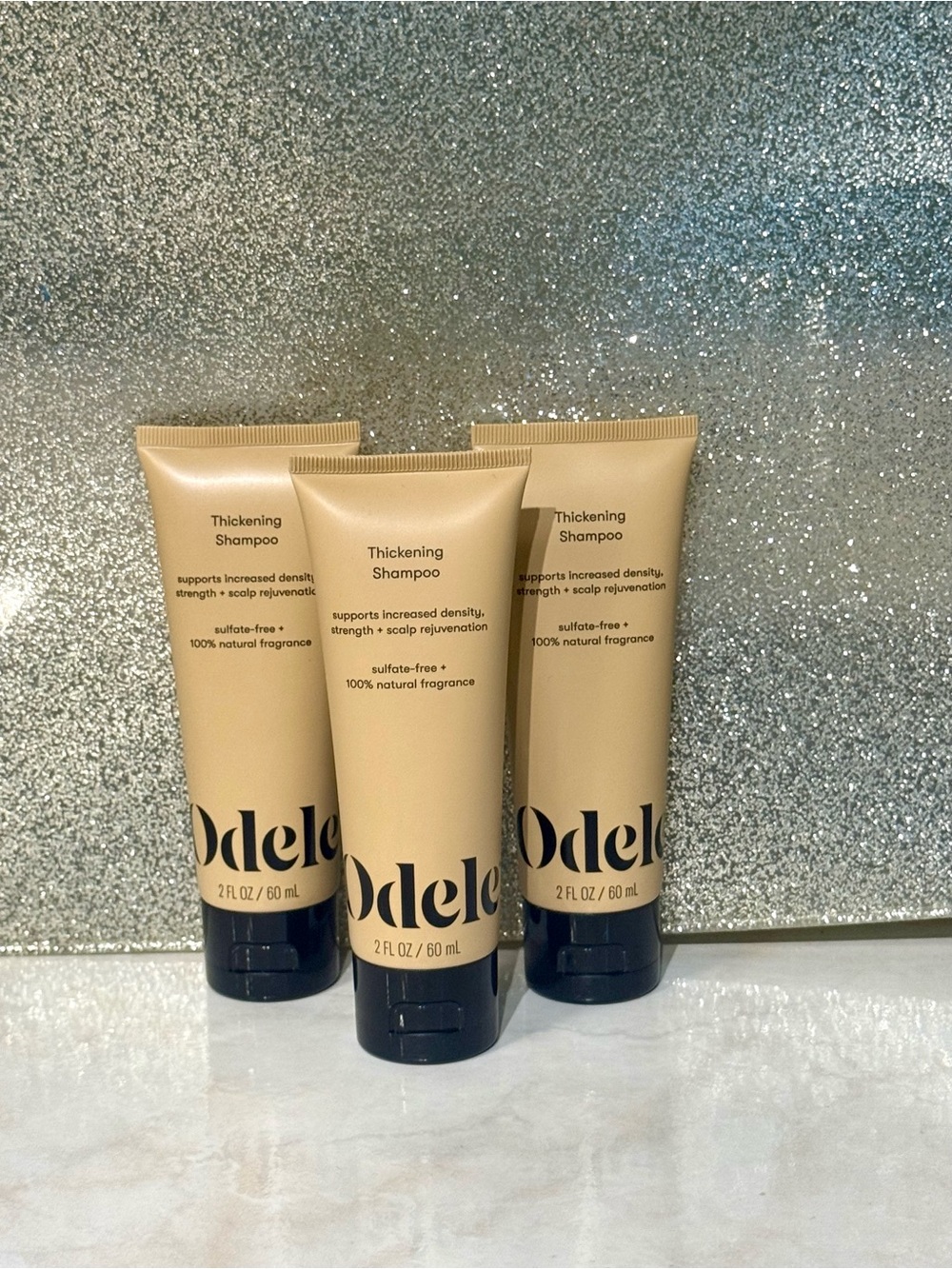 5 for $25 item 🌺 Mini Travel Size Odele Thickening Shampoo x3